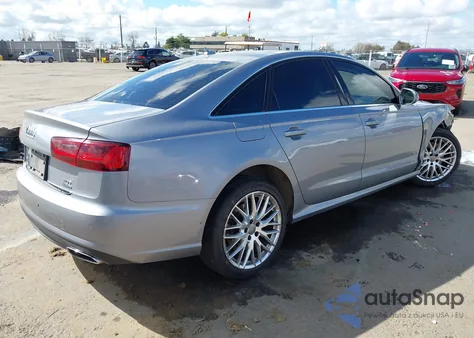 2016 Audi A6 2.0T Premium z USA, uszkodzony, nr VIN WAUFFAFC1GN103003
